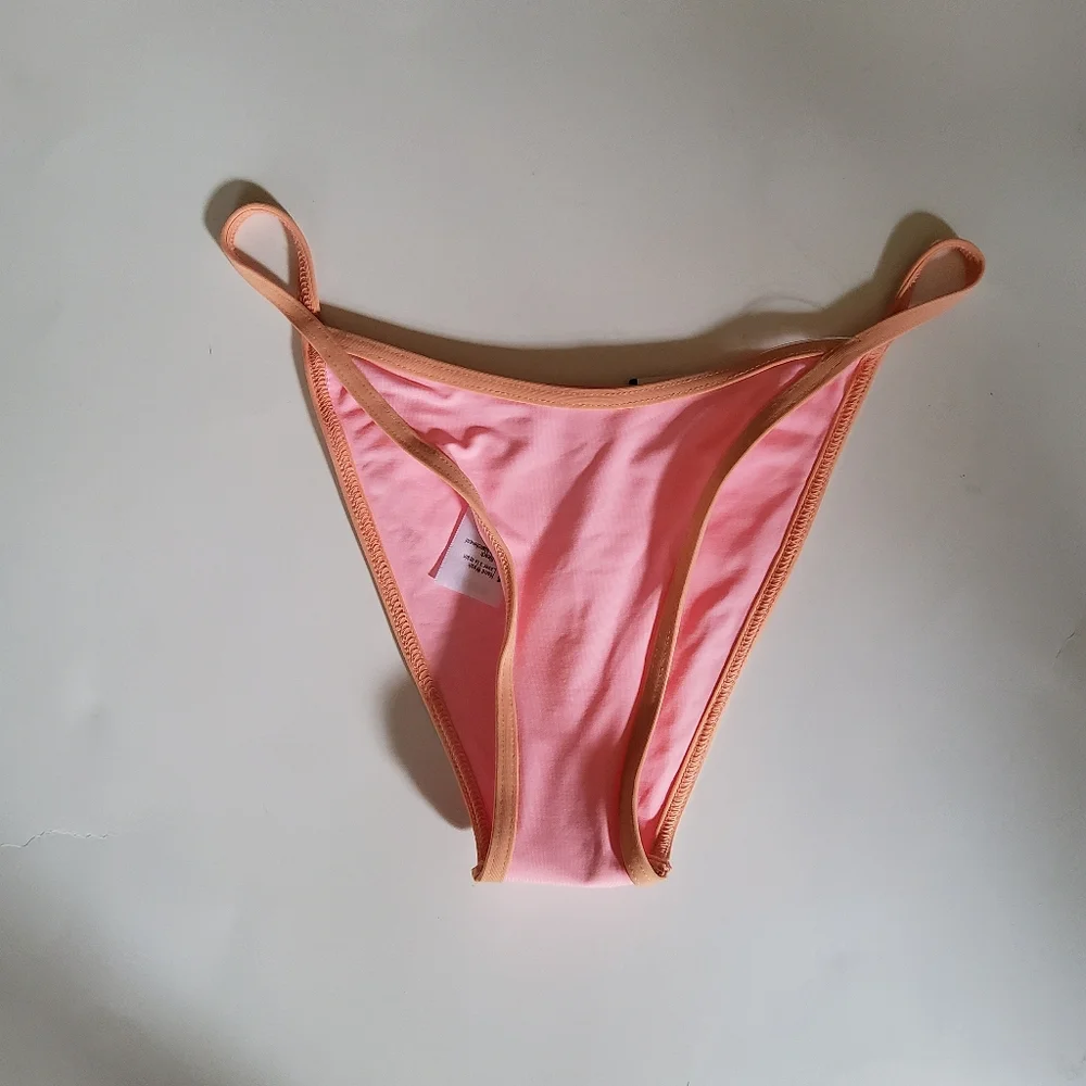 NWOT L*Space Tommy Bitsy Bikini Swim Bottom Pink - XS​